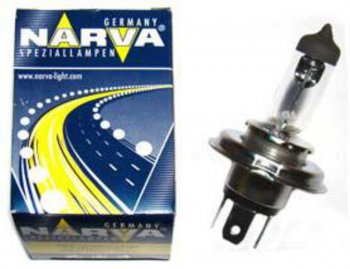 215 р. Лампа 12V H4 6055W P43t-38 Standard NARVA NARVA 488813000  с доставкой в г. Пермь. Увеличить фотографию 2