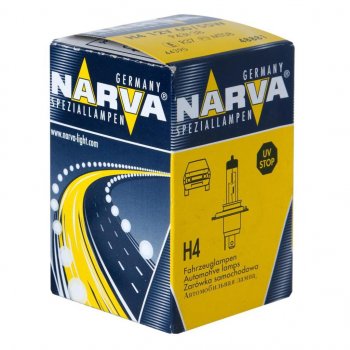 215 р. Лампа 12V H4 6055W P43t-38 Standard NARVA NARVA 488813000  с доставкой в г. Пермь. Увеличить фотографию 1