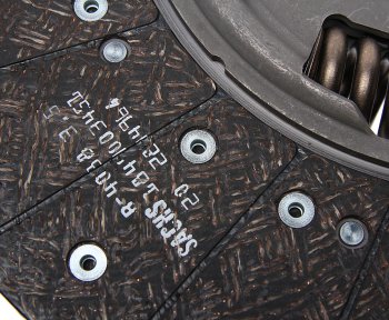 43 999 р. Диск сцепления КАМАЗ-5490 (КПП-ZF) MFZ-430 (усиленный 205) SACHS SACHS 491878085641  с доставкой в г. Пермь. Увеличить фотографию 4
