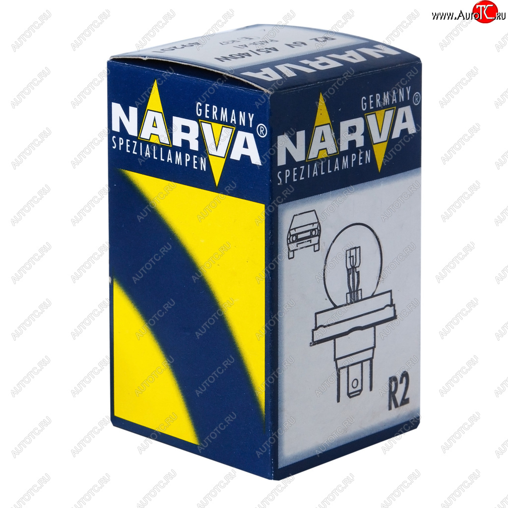 200 р. Лампа 12V R2 4540W P45t-41 Standard NARVA NARVA 492113000  с доставкой в г. Пермь