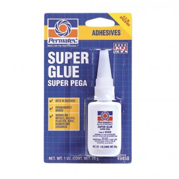 2 199 р. Клей-супер универсальный 28г Super Glue Super Pega PERMATEX PERMATEX 49450  с доставкой в г. Пермь. Увеличить фотографию 1