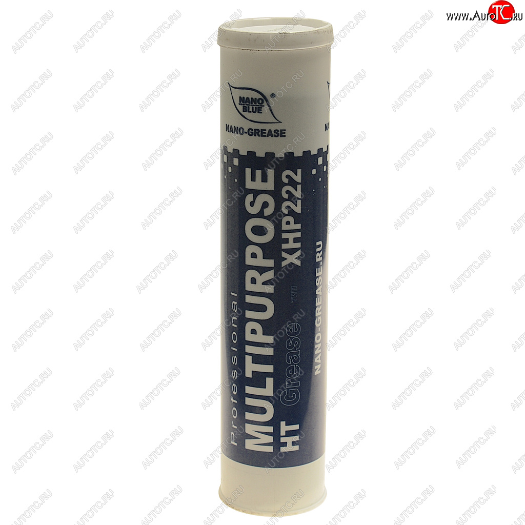 489 р. Смазка литиевая высокотемпературная BLUE MULTIPURPOSE HT Grease 400г картридж (синяя) NANO NANO 4958ф  с доставкой в г. Пермь