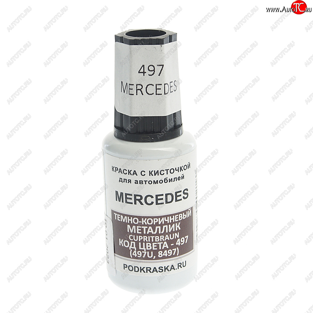 389 р. Краска с кистью 20мл MERCEDES 497 PODKRASKA PODKRASKA 497  с доставкой в г. Пермь