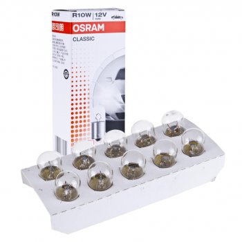 31 р. Лампа 12V R10W BA15s OSRAM OSRAM 5008clc  с доставкой в г. Пермь. Увеличить фотографию 1
