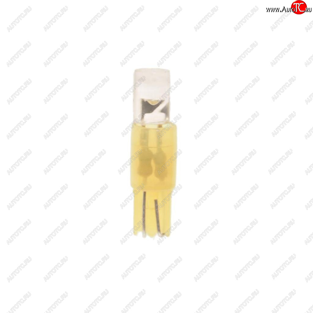 9 р. Лампа светодиодная 12V T5 W2x4.6d бесцокольная желтый MEGAPOWER MEGAPOWER-AUTOMOTIVE 50112y  с доставкой в г. Пермь