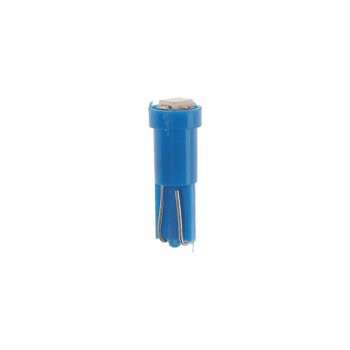 11 р. Лампа светодиодная 12V T5 W2x4.6d бесцокольная Blue MEGAPOWER MEGAPOWER-AUTOMOTIVE 50113b  с доставкой в г. Пермь. Увеличить фотографию 2