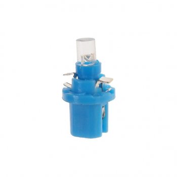 30 р. Лампа светодиодная 12V T5 W2x4.6d бесцокольная Blue MEGAPOWER MEGAPOWER-AUTOMOTIVE 50212b  с доставкой в г. Пермь. Увеличить фотографию 2