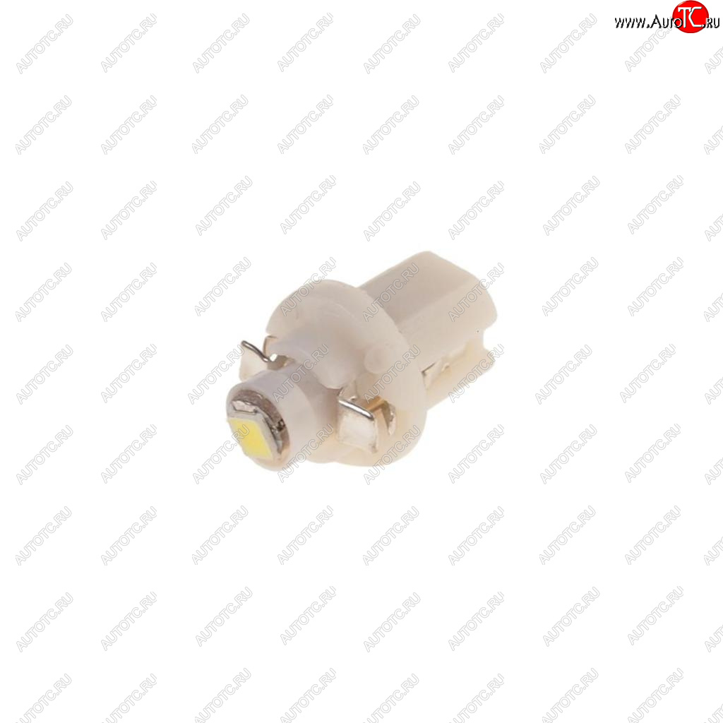 36 р. Лампа светодиодная 12V T5 W2x4.6d 6000K бесцокольная MEGAPOWER MEGAPOWER-AUTOMOTIVE 50213w  с доставкой в г. Пермь
