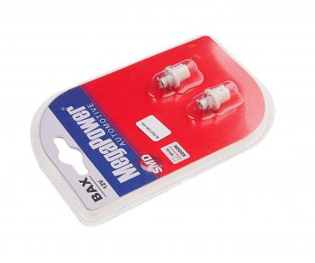 97 р. Лампа светодиодная 12V T5 W2x4.6d 6000K бесцокольная блистер (2шт.) MEGAPOWER MEGAPOWER-AUTOMOTIVE 50213w-2бл  с доставкой в г. Пермь. Увеличить фотографию 2