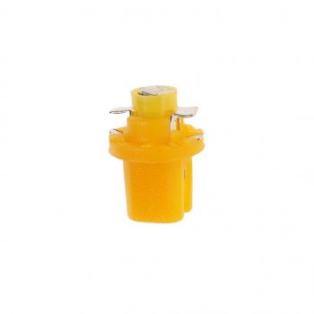 30 р. Лампа светодиодная 12V T5 W2x4.6d бесцокольная желтый MEGAPOWER MEGAPOWER-AUTOMOTIVE 50213y  с доставкой в г. Пермь. Увеличить фотографию 1