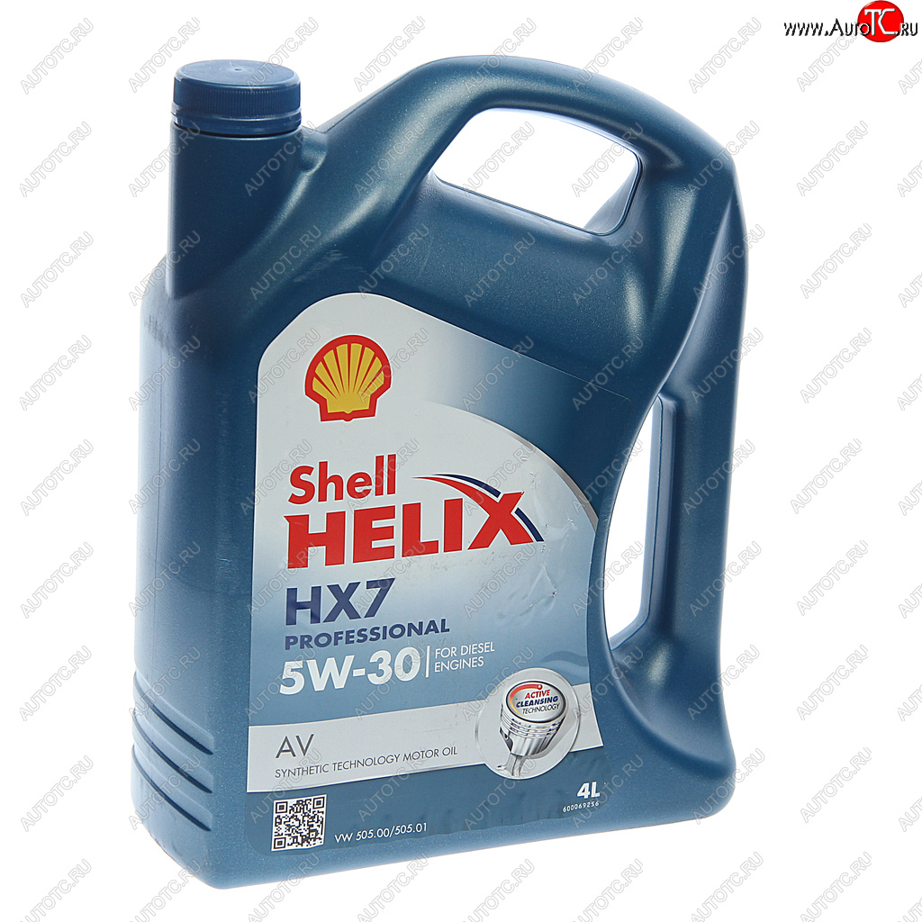 3 299 р. Масло дизельное HELIX PROFESSIONAL HX-7 AV 5W30 псинт.4л SHELL SHELL 5055107433791  с доставкой в г. Пермь