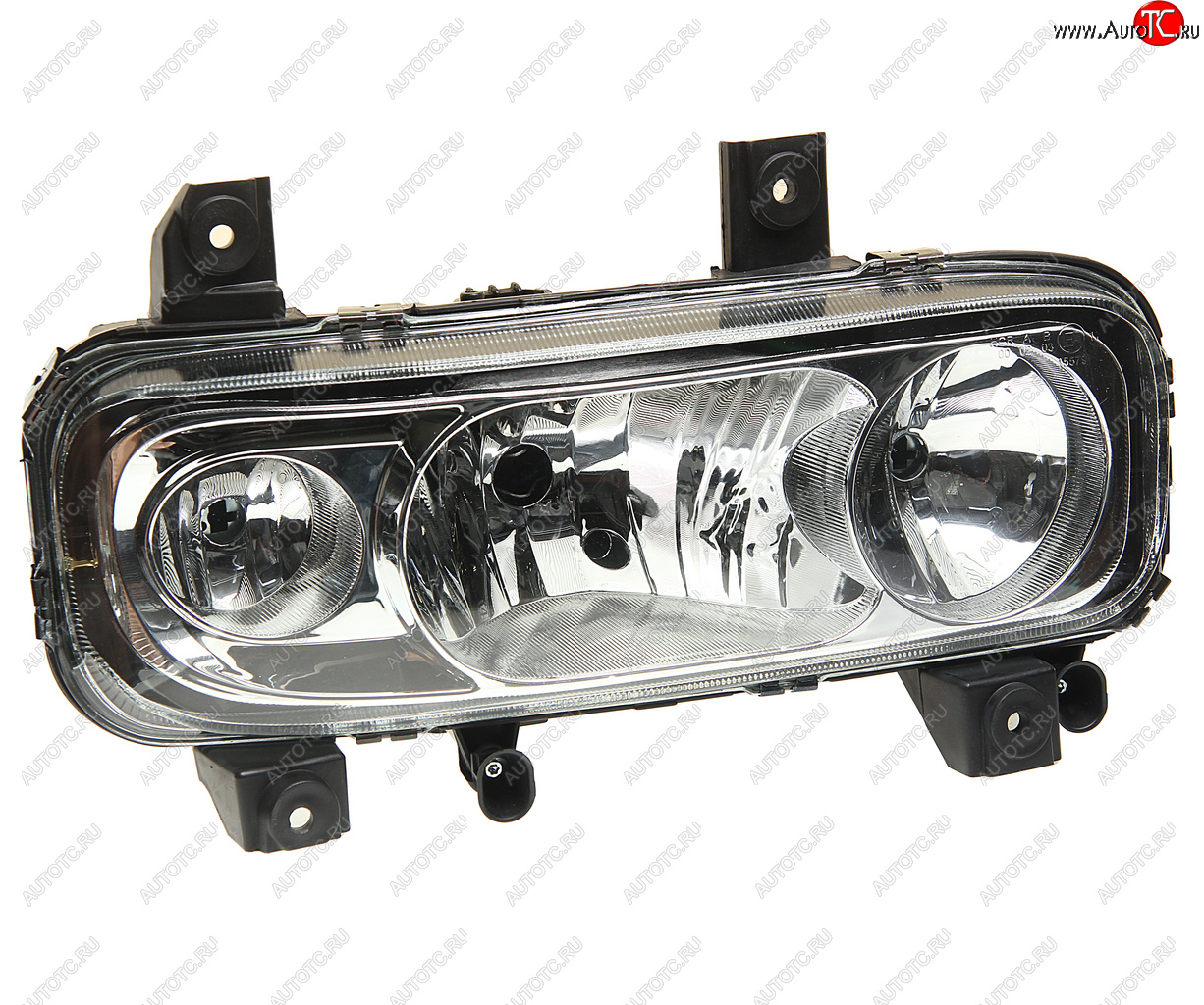 7 999 р. Фара MERCEDES Atego (04-) правая (с противотуманной фарой) (стекло гладкое) AYFAR AYFAR 505654  с доставкой в г. Пермь