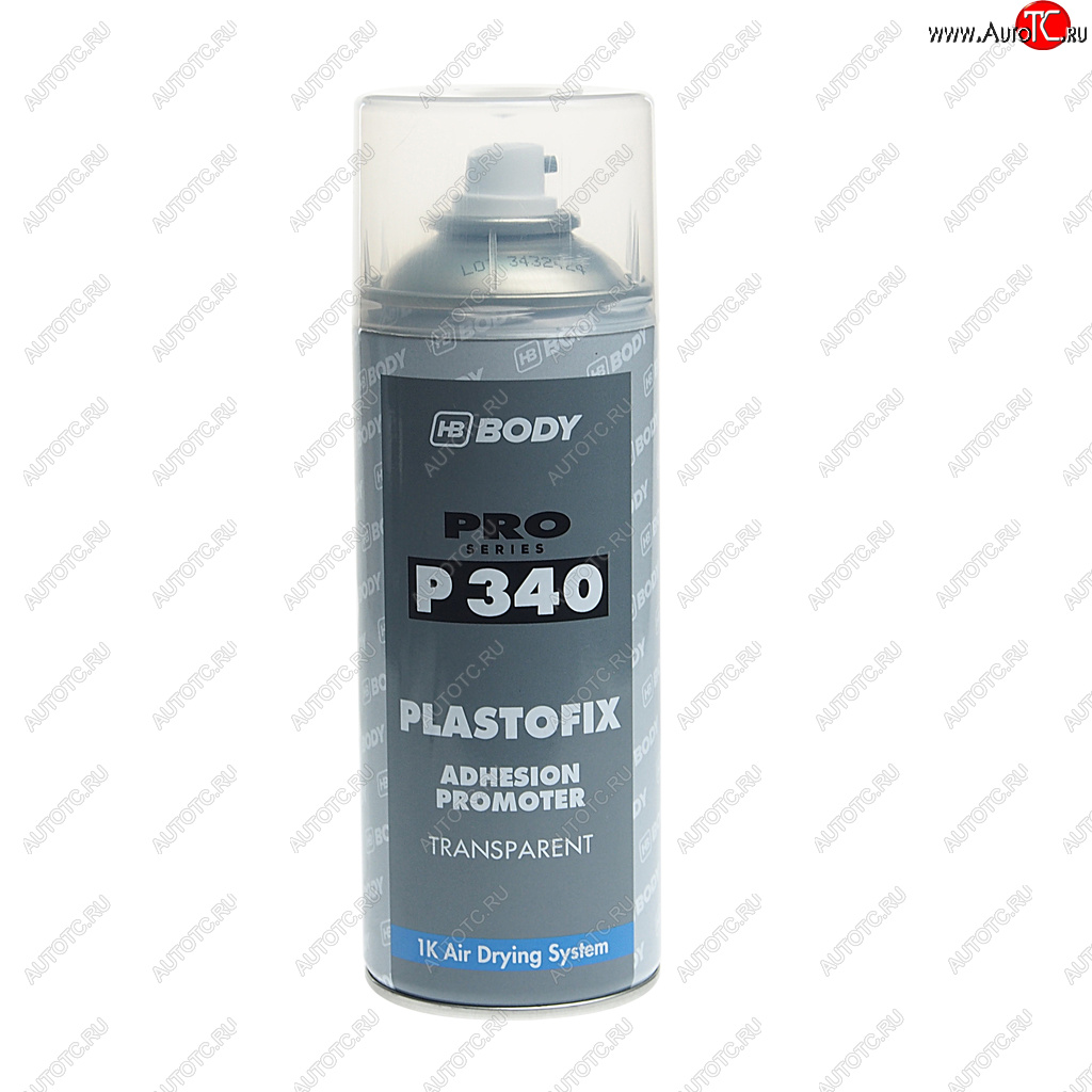 1 199 р. Грунт для пластика бесцветный аэрозоль 0.4л 340 PLASTOFIX BODY BODY 5100000010  с доставкой в г. Пермь