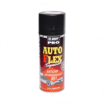 699 р. Антигравий черный аэрозоль 0.4л Autoflex U951 PRO BODY BODY 5100200030  с доставкой в г. Пермь. Увеличить фотографию 1