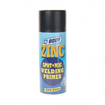1 129 р. Грунт черный для точечной сварки ZINC Welding P311 аэрозоль 0.4л BODY BODY 5100200060  с доставкой в г. Пермь. Увеличить фотографию 1