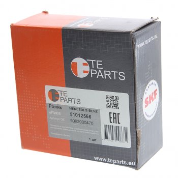 3 499 р. Ролик приводного ремня MERCEDES Atego натяжителя (ролик металл) TE PARTS TE PARTS 51012566  с доставкой в г. Пермь. Увеличить фотографию 3
