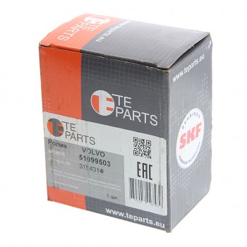 1 759 р. Ролик приводного ремня VOLVO FM,FL,FH,NH натяжителя (ролик металл) TE PARTS TE PARTS 51099503  с доставкой в г. Пермь. Увеличить фотографию 3