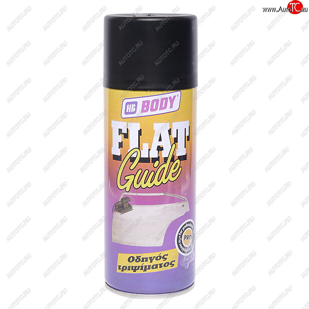 699 р. Грунт черный проявочный аэрозоль 0.4л FLAT Guide BODY BODY 5110200000  с доставкой в г. Пермь