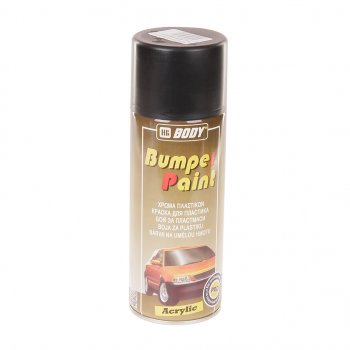 1 019 р. Краска для бамперов черная аэрозоль Bumper Paint 400мл BODY BODY 5130200000  с доставкой в г. Пермь. Увеличить фотографию 1