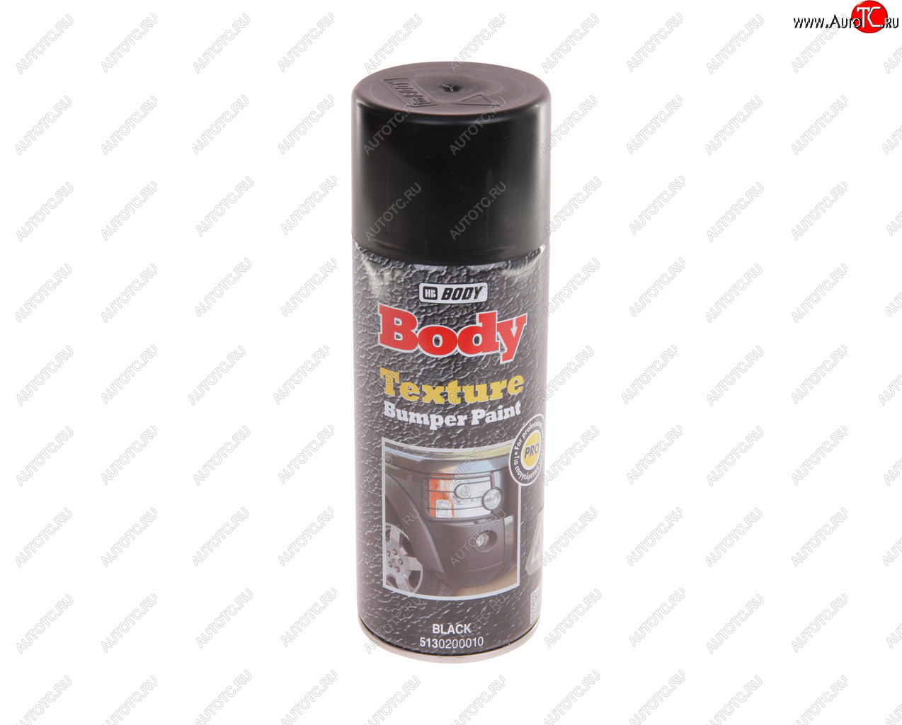 1 189 р. Краска для бамперов черная текстурная аэрозоль 400мл Bumper Textured BODY BODY 5130200010  с доставкой в г. Пермь
