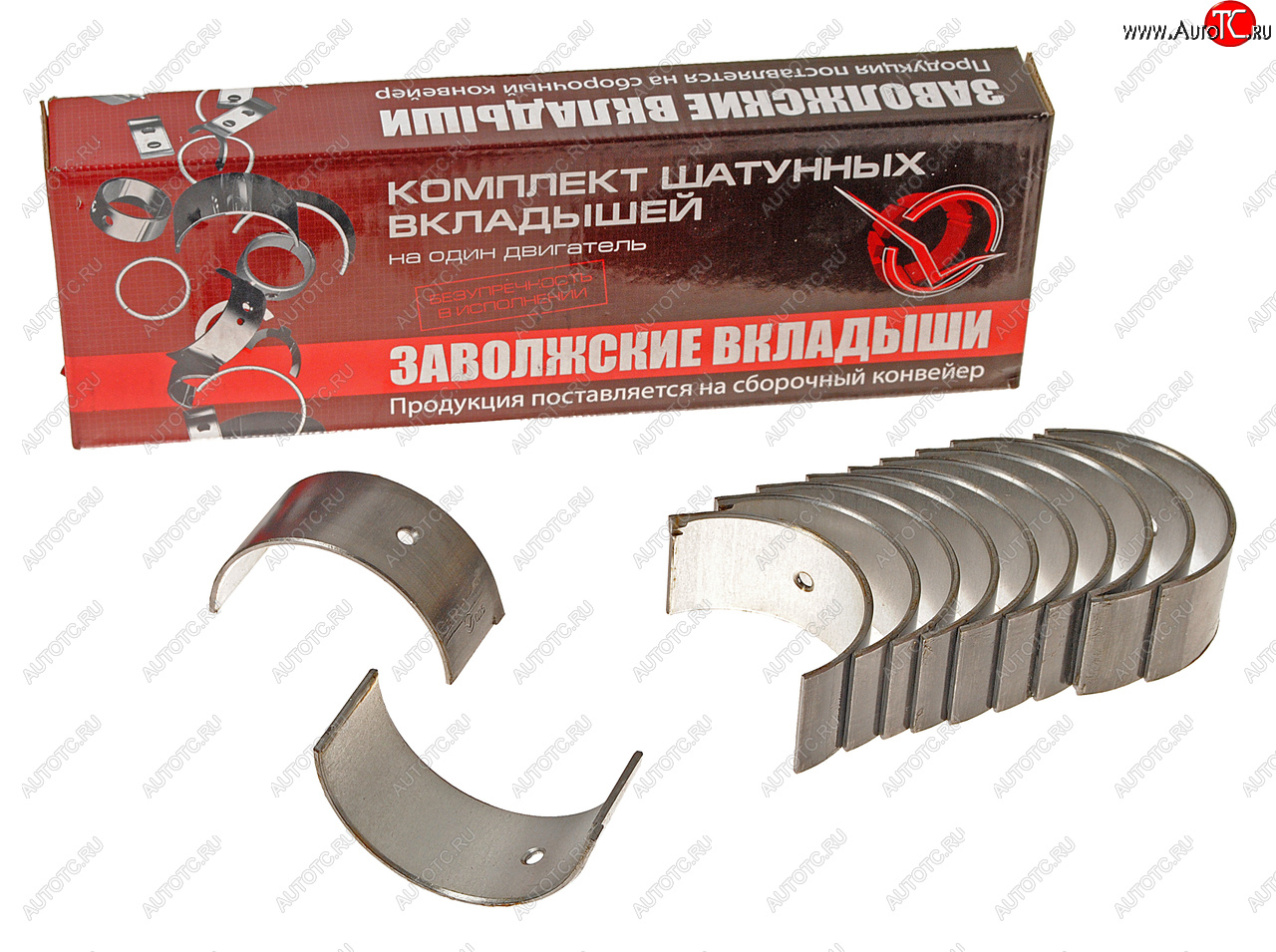 799 р. Вкладыши ГАЗ-52 шатунные d+0.05 ДАЙДО МЕТАЛЛ РУСЬ Дайдо Металл Русь 52-04-1000104 р1  с доставкой в г. Пермь