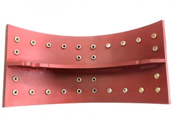 7 499 р. Колодки тормозные ЛИАЗ-5256 (2шт.) комплект на колесо BRAKE BLOCKS BRAKE BLOCKS 5256-3501092  с доставкой в г. Пермь. Увеличить фотографию 2