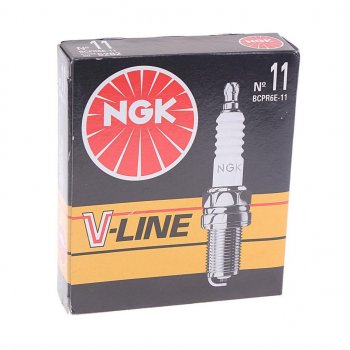 299 р. Свеча зажигания ВАЗ-2112 V-LINE №11 (1шт.) NGK NGK 5282  с доставкой в г. Пермь. Увеличить фотографию 2