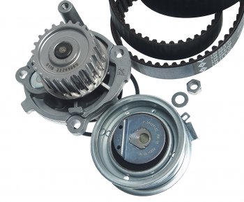 9 349 р. Комплект ГРМ VW AUDI A3 (96-13),A4 (94-08) SKODA Octavia (97-) (с помпой для 1.6) INA INA 530017131  с доставкой в г. Пермь. Увеличить фотографию 2