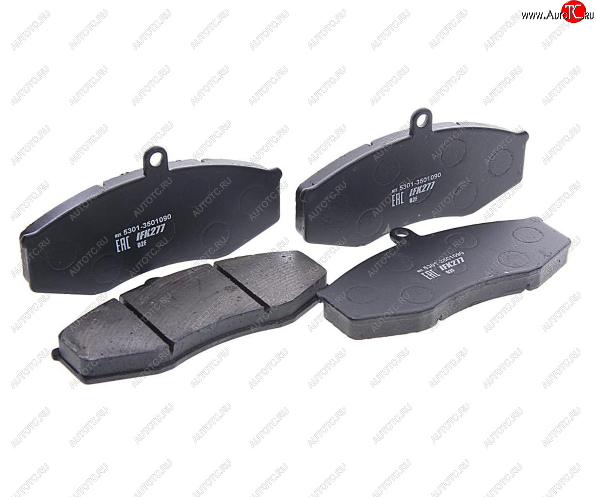 879 р. Колодки тормозные ЗИЛ-5301 передние (4шт.) безасбестовые TSN RAIDER RAIDER 5301-3501090  с доставкой в г. Пермь