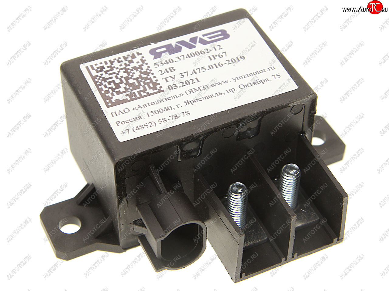 4 699 р. Реле включения свечей накаливания ЯМЗ-650.10 V23132-B2002-A200B200 (ан. 650.3740062) 24V АВТОДИЗЕЛЬ ЯМЗ 5340.3740062-12  с доставкой в г. Пермь