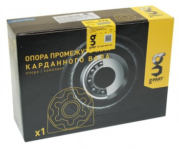 1 099 р. Опора вала карданного ГАЗ-3310,3309,53,ПАЗ в сборе G-PART (ОАО ГАЗ) G-PART 53а-2202081-22  с доставкой в г. Пермь. Увеличить фотографию 3