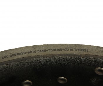 5 349 р. Колодки тормозные МАЗ-5440,6430,650136,65669 передние (1шт.) ЗТМ ЗТМ 5440-3501091  с доставкой в г. Пермь. Увеличить фотографию 6