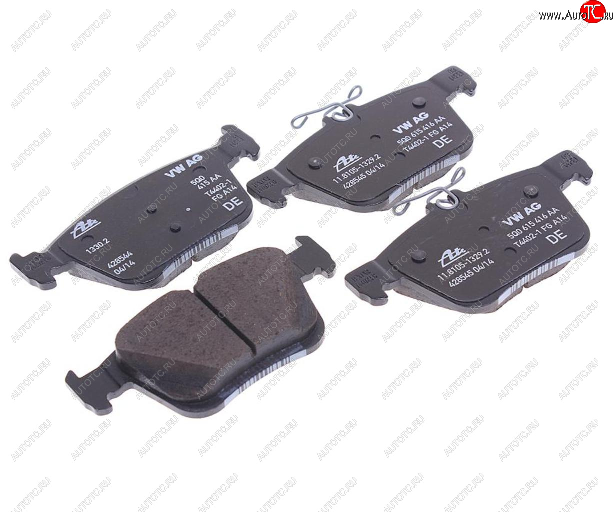 7 999 р. Колодки тормозные VW Golf 7 AUDI A3 (12-),TT (14-) задние (4шт.) OE VAG 5q0698451n  с доставкой в г. Пермь