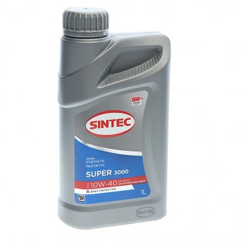 299 р. Масло моторное Super 3000 SGCD 10W40 псинт.1л SINTEC SINTEC 600239  с доставкой в г. Пермь. Увеличить фотографию 1