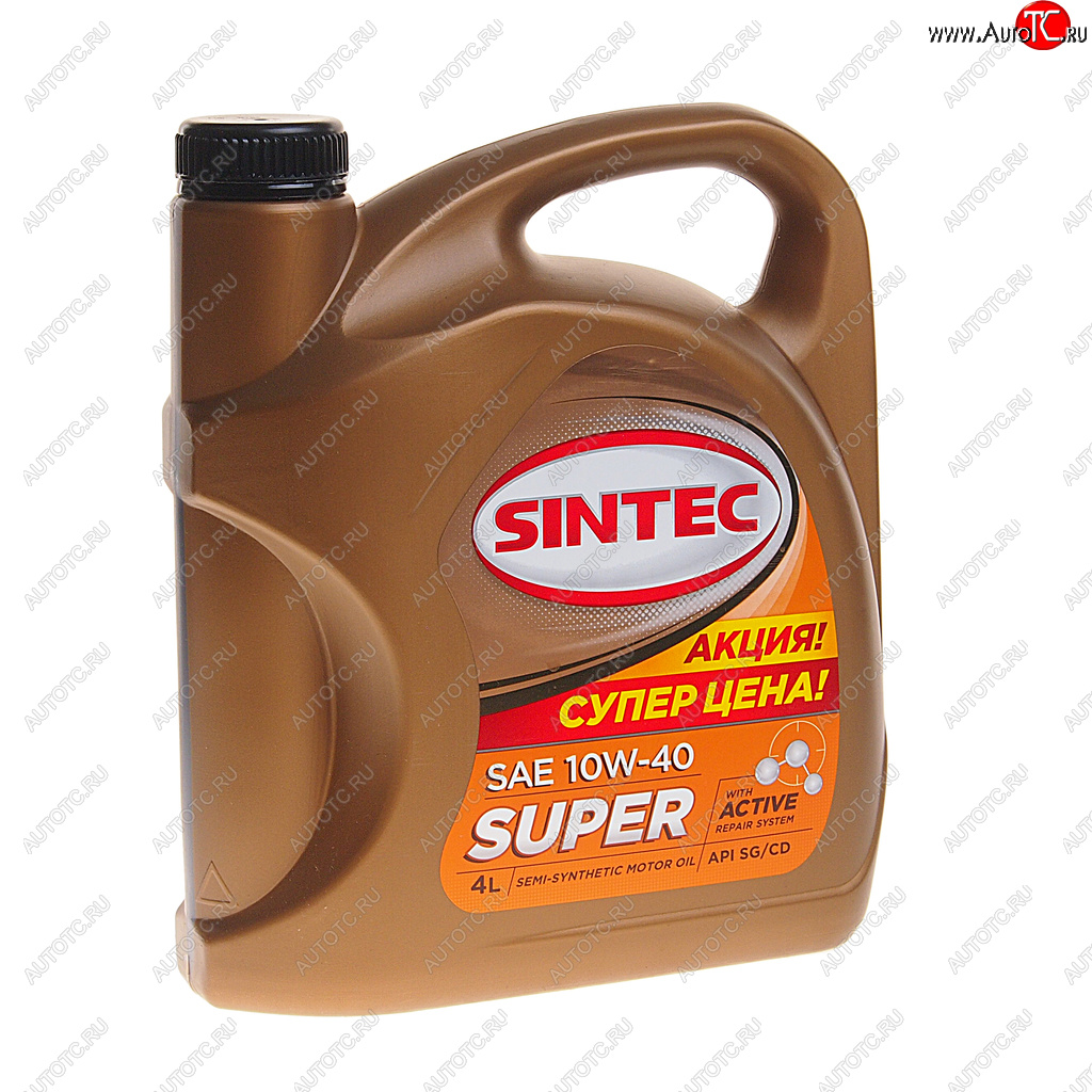 1 059 р. Масло моторное Super 3000 SGCD 10W40 псинт.4л SINTEC SINTEC 600240  с доставкой в г. Пермь