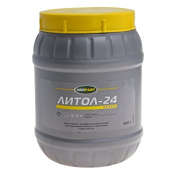 339 р. Смазка ЛИТОЛ-24 800г OIL RIGHT OIL RIGHT 6003  с доставкой в г. Пермь. Увеличить фотографию 1