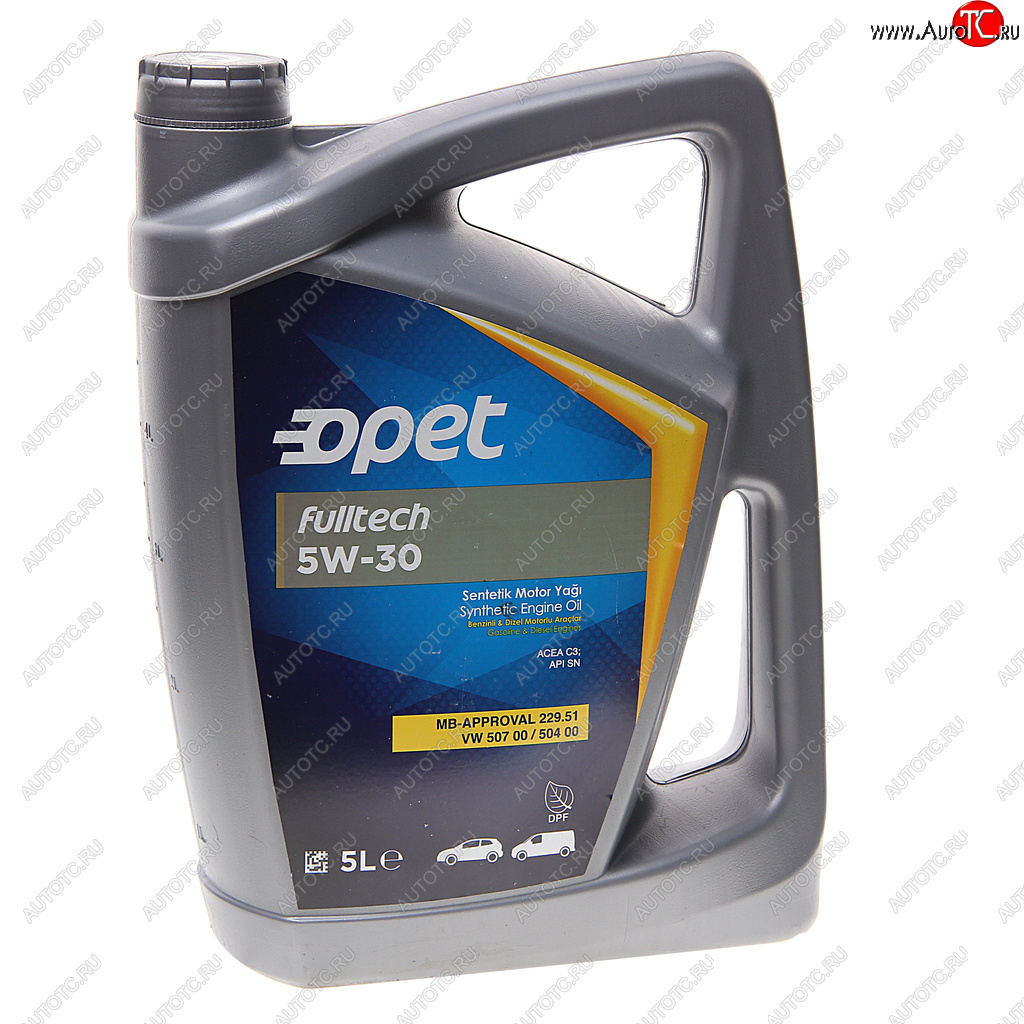 5 799 р. Масло моторное FULLTECH 5W30 синт.5л OPET OPET 601214745  с доставкой в г. Пермь