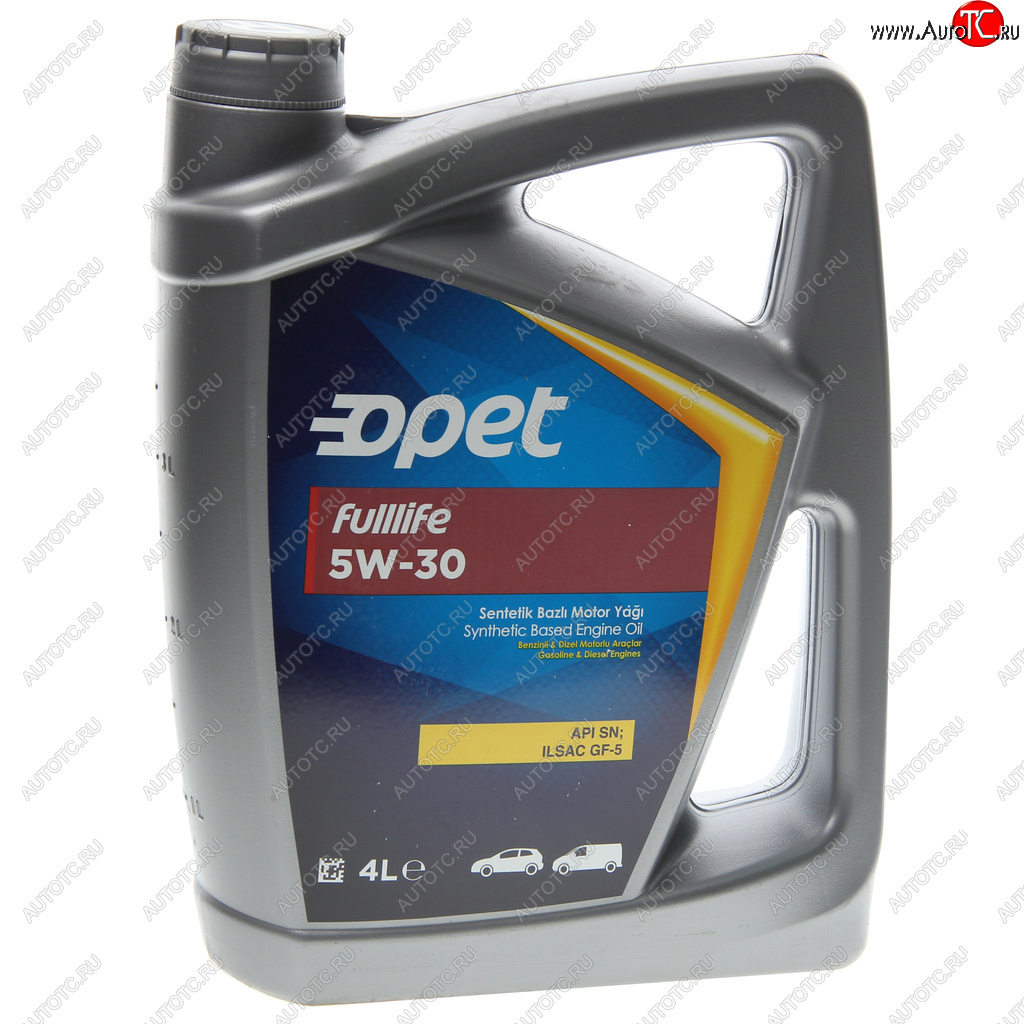 3 599 р. Масло моторное FULLLIFE  5W30 синт.4л OPET OPET 601350320  с доставкой в г. Пермь
