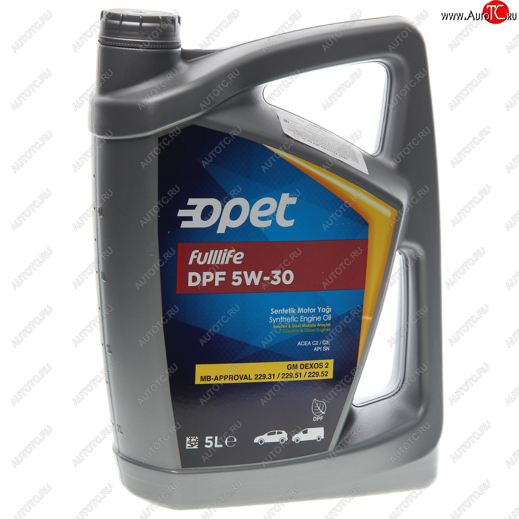 4 099 р. Масло моторное FULLLIFE DPF  5W30 синт.5л OPET OPET 601370977  с доставкой в г. Пермь