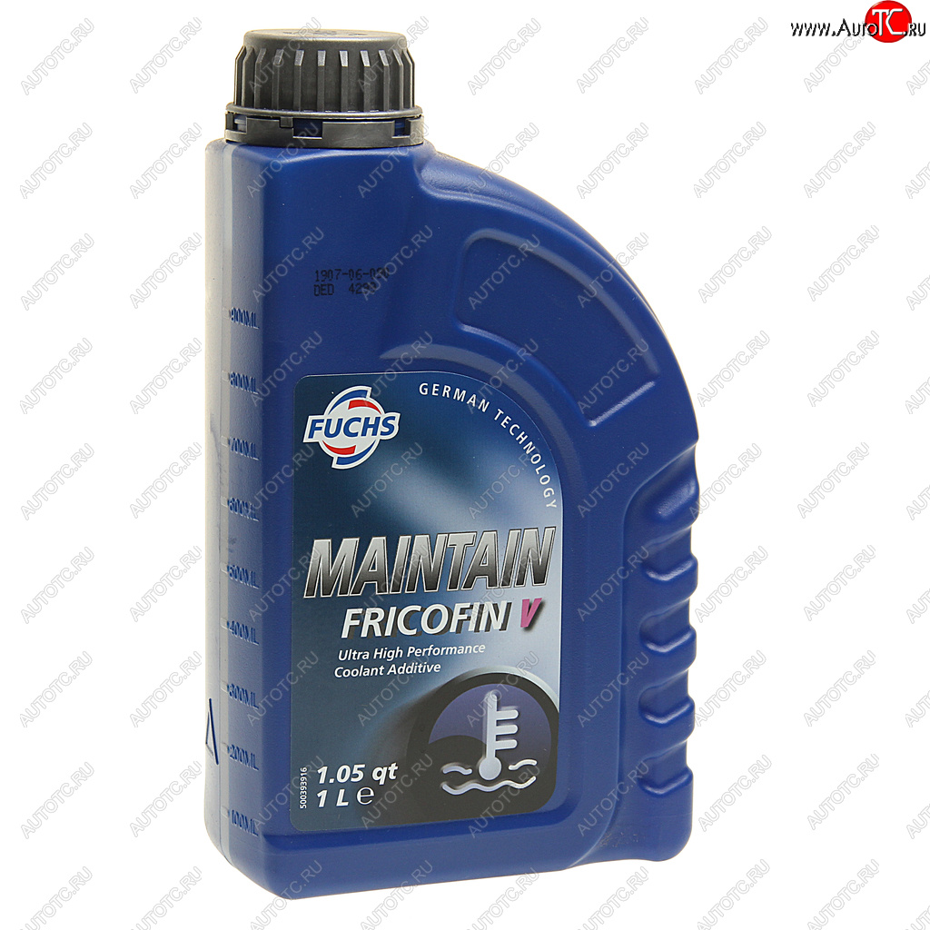 1 439 р. Антифриз фиолетовый концентрат 1л G13 Titan Maintain Fricofin V FUCHS FUCHS 601418372  с доставкой в г. Пермь
