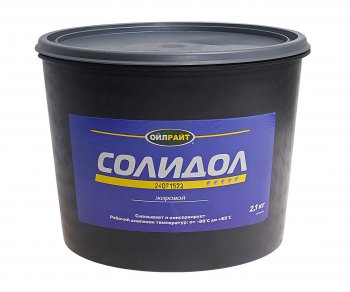 479 р. Смазка СОЛИДОЛ Жировой 2кг OIL RIGHT OIL RIGHT 6016  с доставкой в г. Пермь. Увеличить фотографию 1