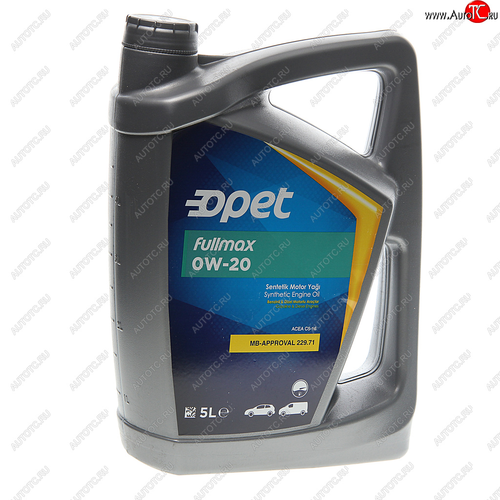 3 599 р. Масло моторное FULLMAX  0W20 синт.5л OPET OPET 601777226  с доставкой в г. Пермь