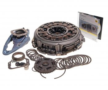 61 999 р. Сцепление VW Passat B6,B7,Golf 5,6 AUDI A3 SKODA (1.2-1.8 TFSI) (DSG) комплект LUK LUK 602000100  с доставкой в г. Пермь. Увеличить фотографию 1