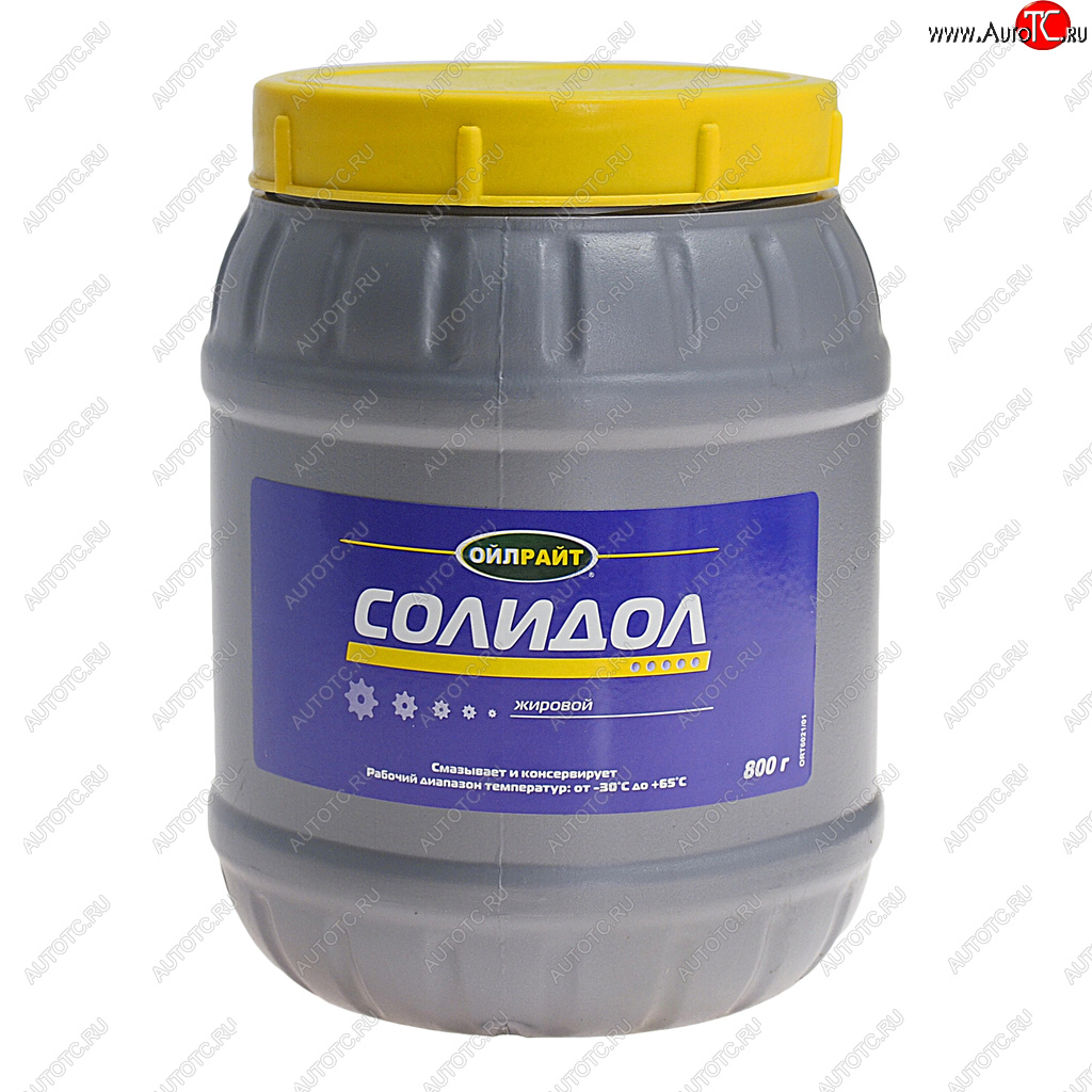 214 р. Смазка СОЛИДОЛ Жировой 800г OIL RIGHT OIL RIGHT 6021  с доставкой в г. Пермь