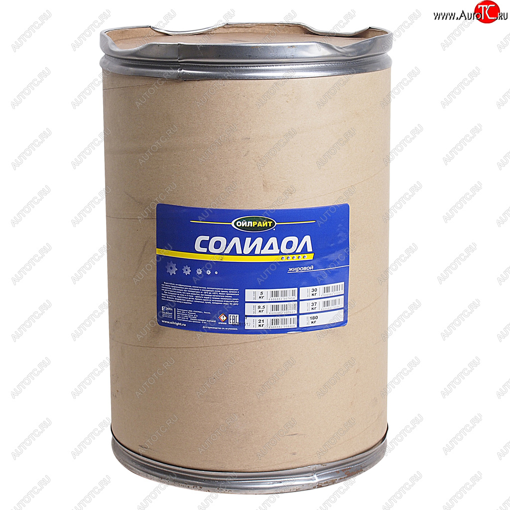 3 799 р. Смазка СОЛИДОЛ Жировой 21кг OIL RIGHT OIL RIGHT 6036  с доставкой в г. Пермь