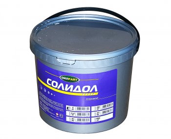 1 059 р. Смазка СОЛИДОЛ Жировой 5кг OIL RIGHT OIL RIGHT 6049  с доставкой в г. Пермь. Увеличить фотографию 1