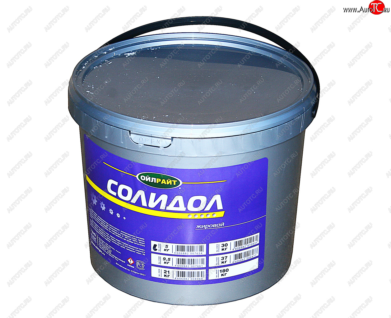 1 059 р. Смазка СОЛИДОЛ Жировой 5кг OIL RIGHT OIL RIGHT 6049  с доставкой в г. Пермь