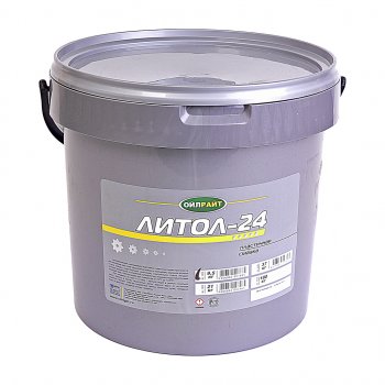 3 299 р. Смазка ЛИТОЛ-24 9.5кг OIL RIGHT OIL RIGHT 6050  с доставкой в г. Пермь. Увеличить фотографию 1