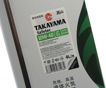 2 379 р. Масло моторное Safetec A3B4 10W40 псинт.4л TAKAYAMA TAKAYAMA 605591  с доставкой в г. Пермь. Увеличить фотографию 2