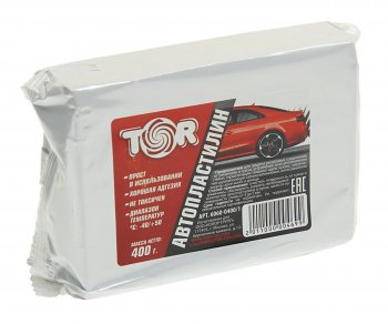 118 р. Автопластилин 0.4кг Химпродукт TOR TOR 6060-04001  с доставкой в г. Пермь. Увеличить фотографию 1